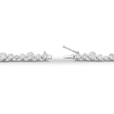 Vivienne Bezel Tennis Necklace classajewellers
