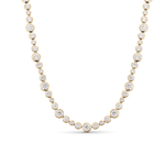 Vivienne Bezel Tennis Necklace classajewellers