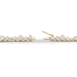 Vivienne Bezel Tennis Necklace classajewellers