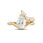 Yasmin 1.53ct Pear Diamond Ring