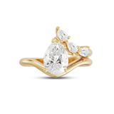 Yasmin 1.53ct Pear Diamond Ring