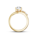 Yasmin 1.53ct Pear Diamond Ring