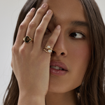 Bold Oval Signet Ring