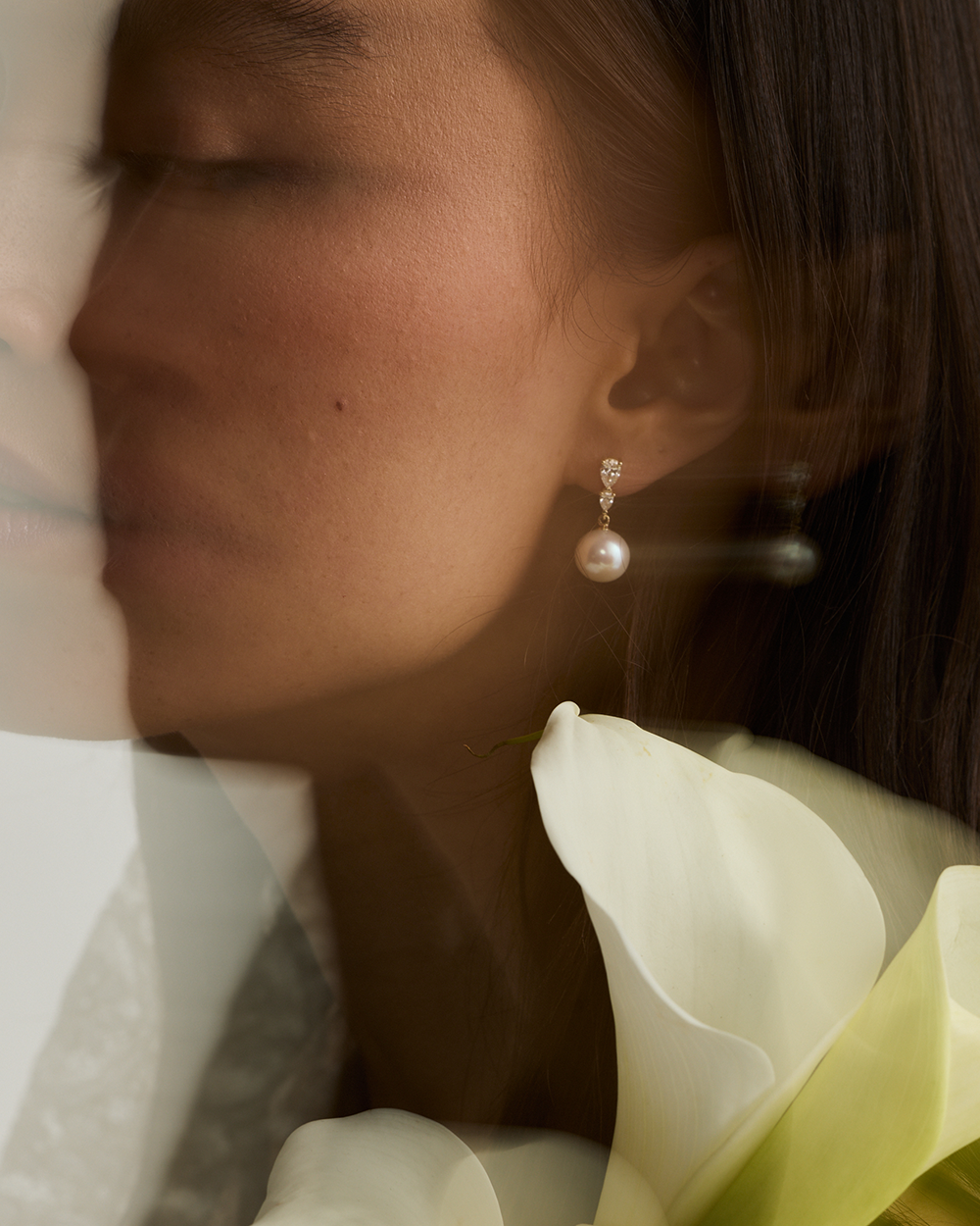 Renee Pearl Drop Earrings