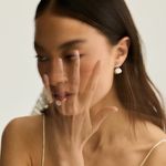 Violet Baroque Pearl Earrings