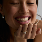 Violet Baroque Pearl Earrings