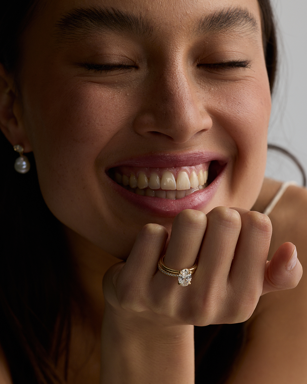 Grace 2.02ct Oval Diamond Solitaire Engagement Ring