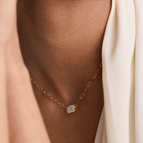 Bridget Diamond Toi et Moi Necklace