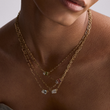 Bridget Diamond Toi et Moi Necklace