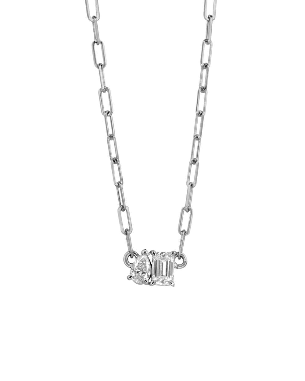 Bridget Small Toi et Moi Necklace