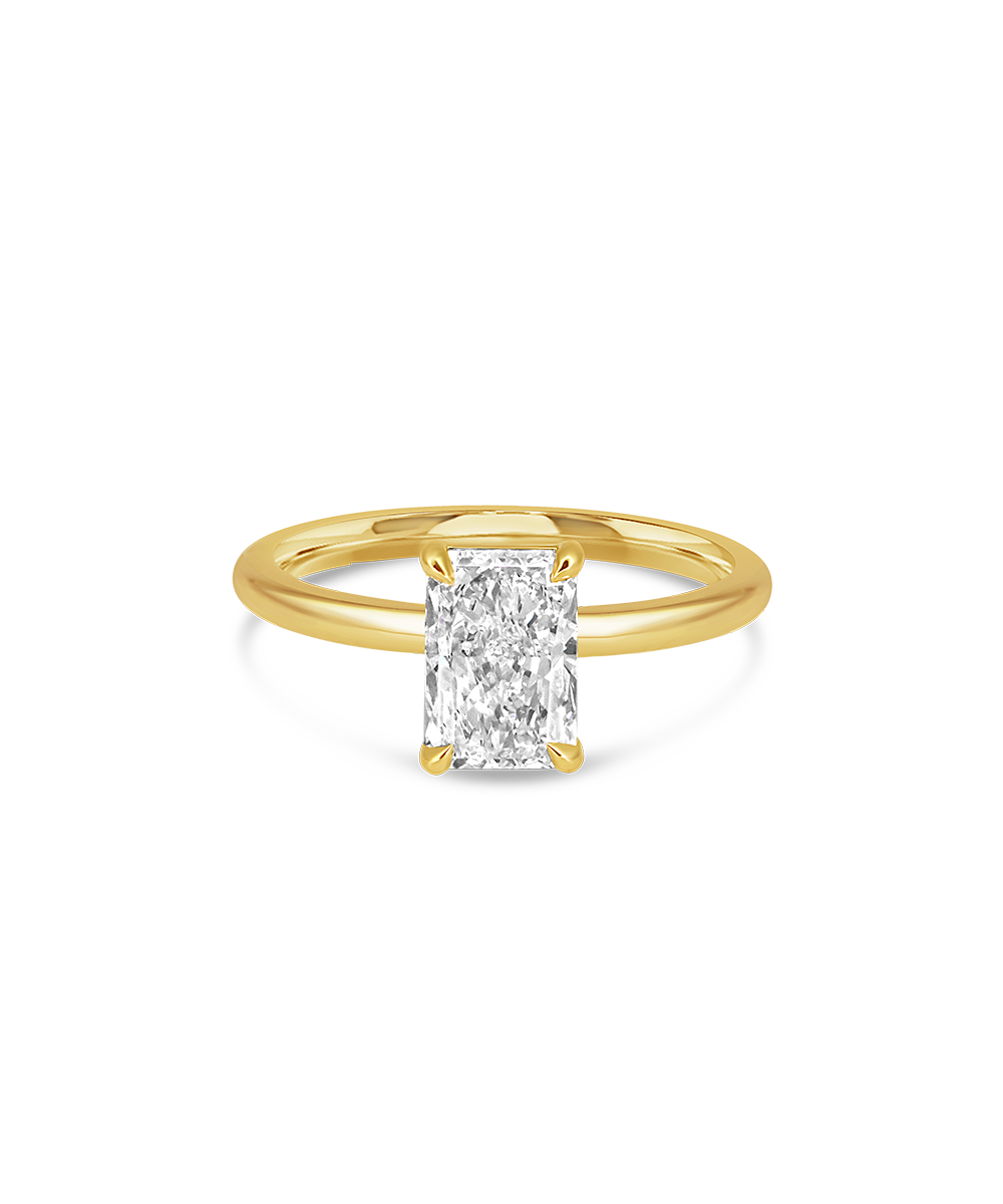 Carrie 1.51ct Radiant Diamond Solitaire Engagement Ring