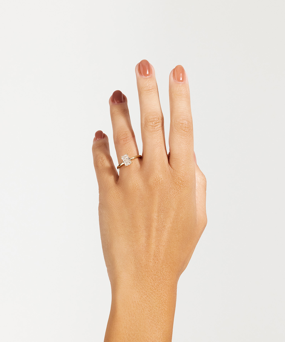 Carrie 1.51ct Radiant Diamond Solitaire Engagement Ring