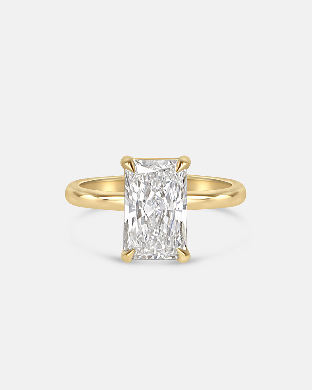 Carrie 3.06ct Radiant Diamond Solitaire Engagement Ring