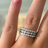 Celeste Bead Set Diamond Band