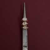 Cleo Oval Diamond Huggies Earrings