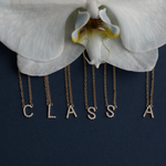Diamond Initial Necklace