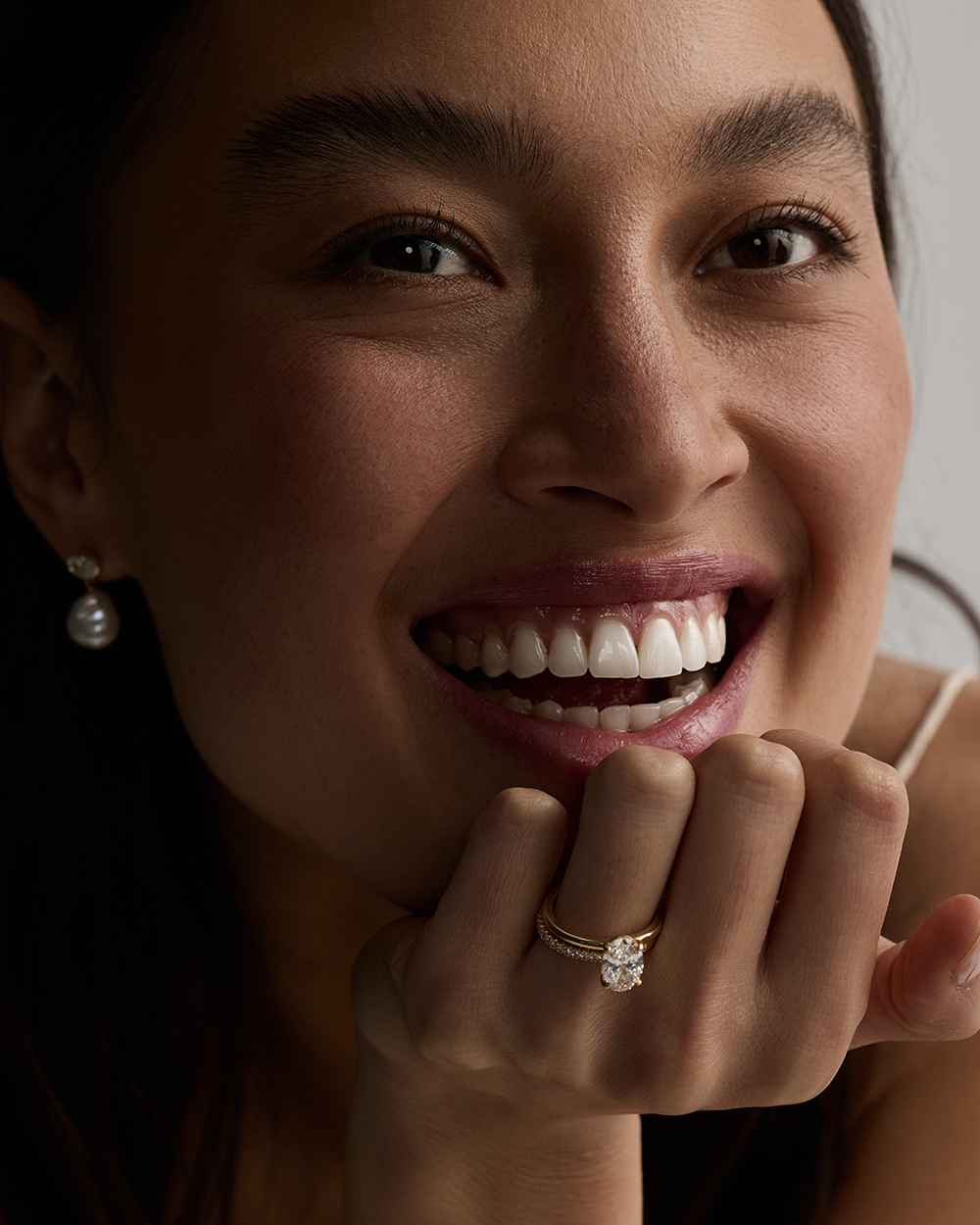 Magnolia Diamond Band Yellow Gold