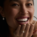 Magnolia Diamond Band Yellow Gold