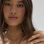 Diamond Initial Necklace