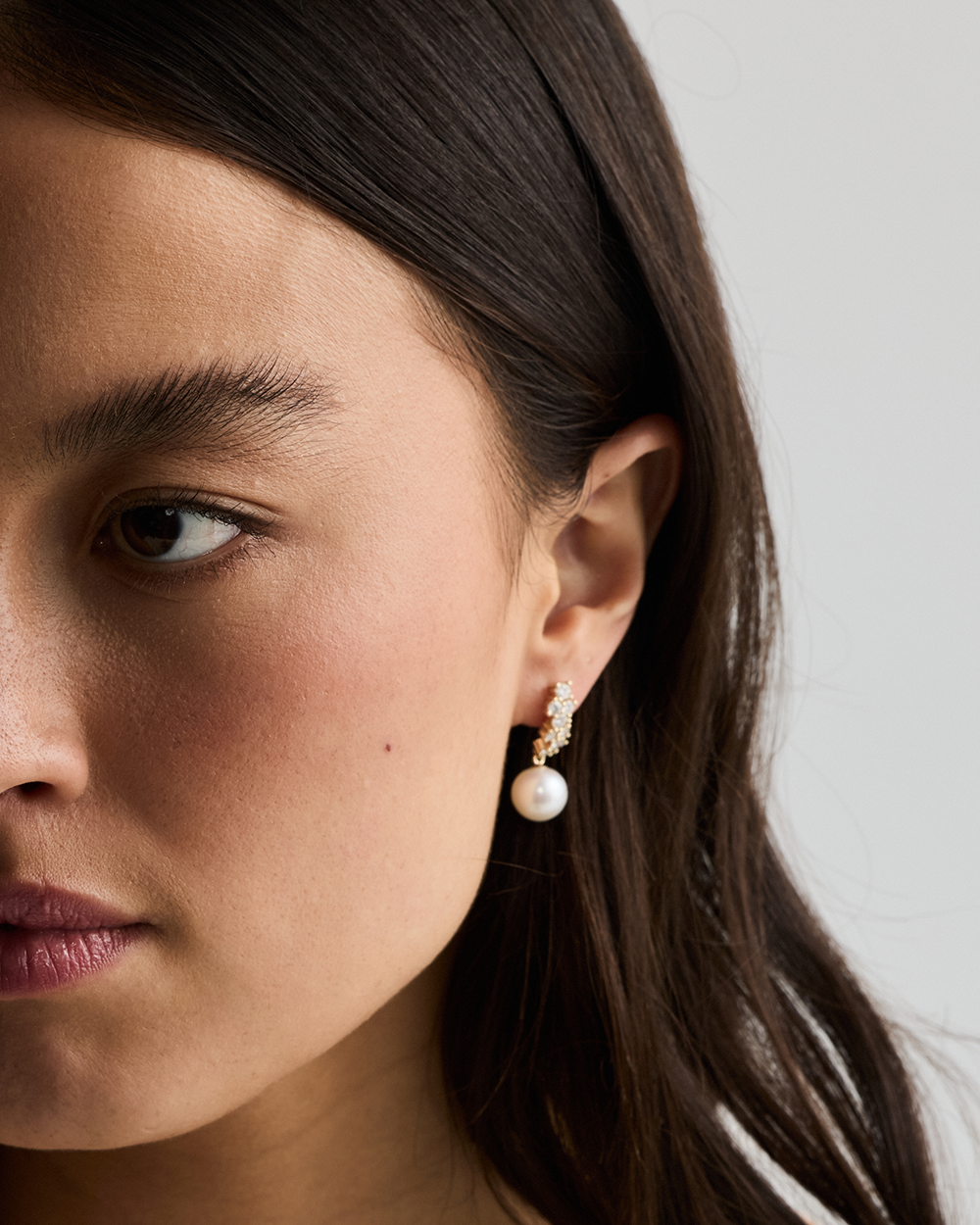 Dorsa Pearl Drop Earrings