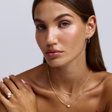 Celine Pear Toi et Moi Diamond Ring