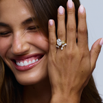 Ines Pear Diamond Wrap classajewellers