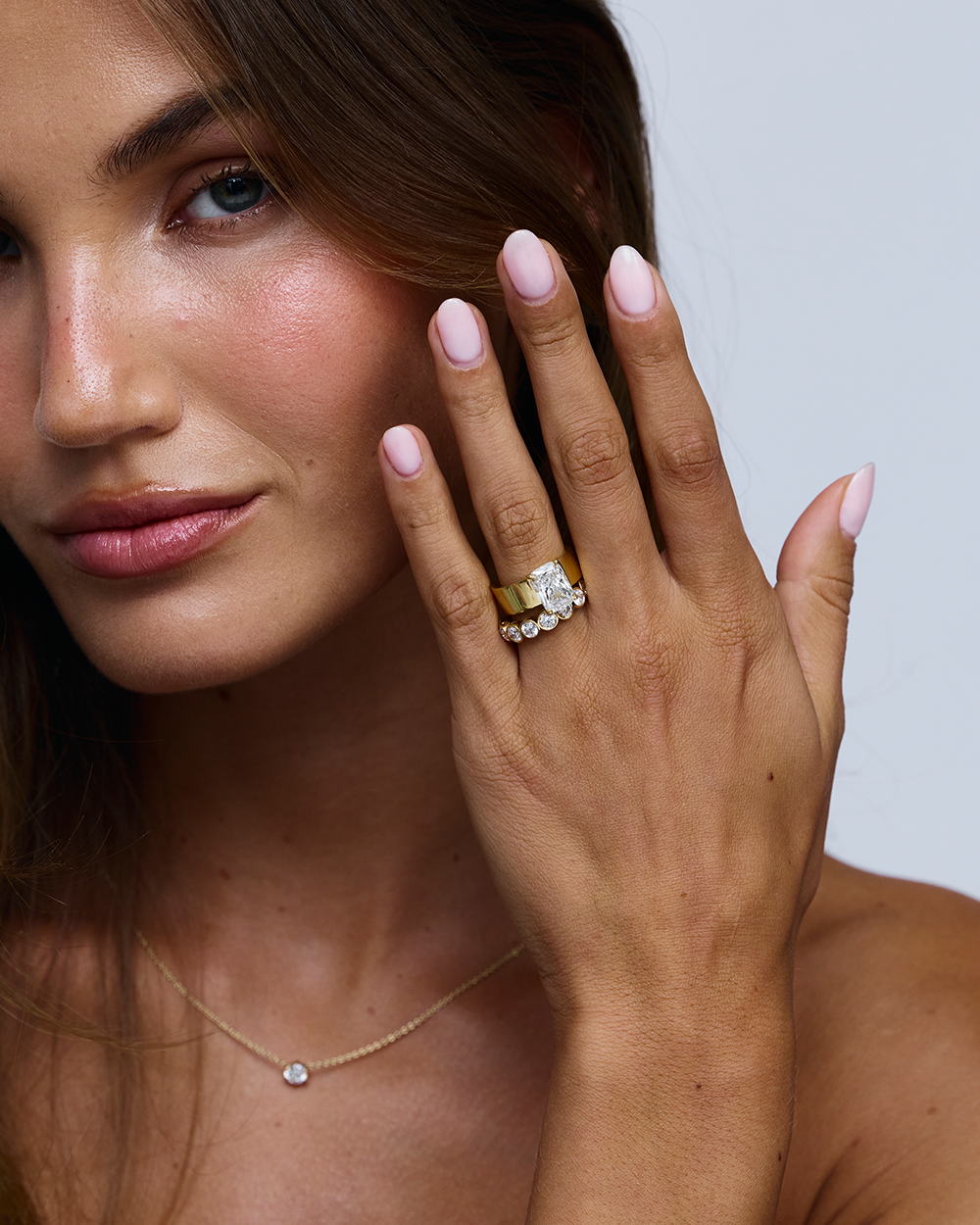 Arissa Round Bezel Diamond Ring classajewellers