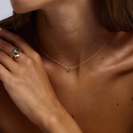 Naia Oval Parti Sapphire Ring classajewellers