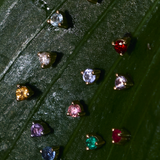 Petite Birthstone Studs classajewellers