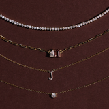 Small Tennis Necklace classajewellers