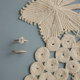 Magnolia Diamond Band Yellow Gold