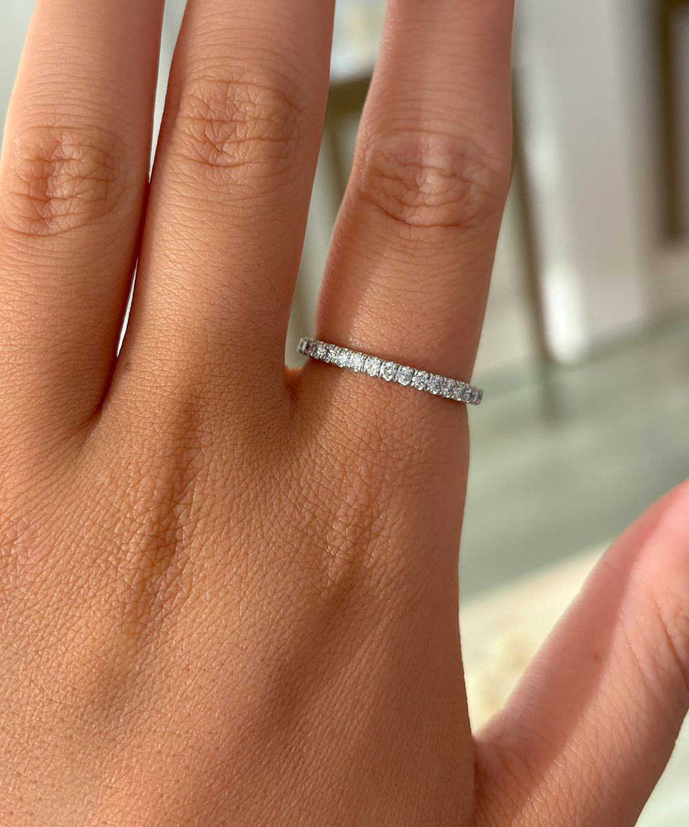 Claw Set Diamond Band