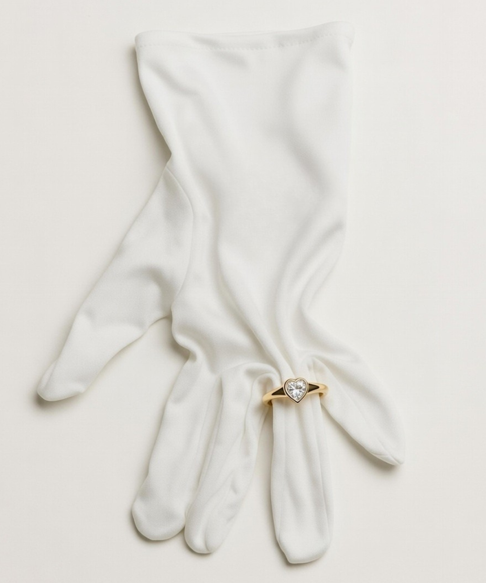 Heart Signet Pinky Ring