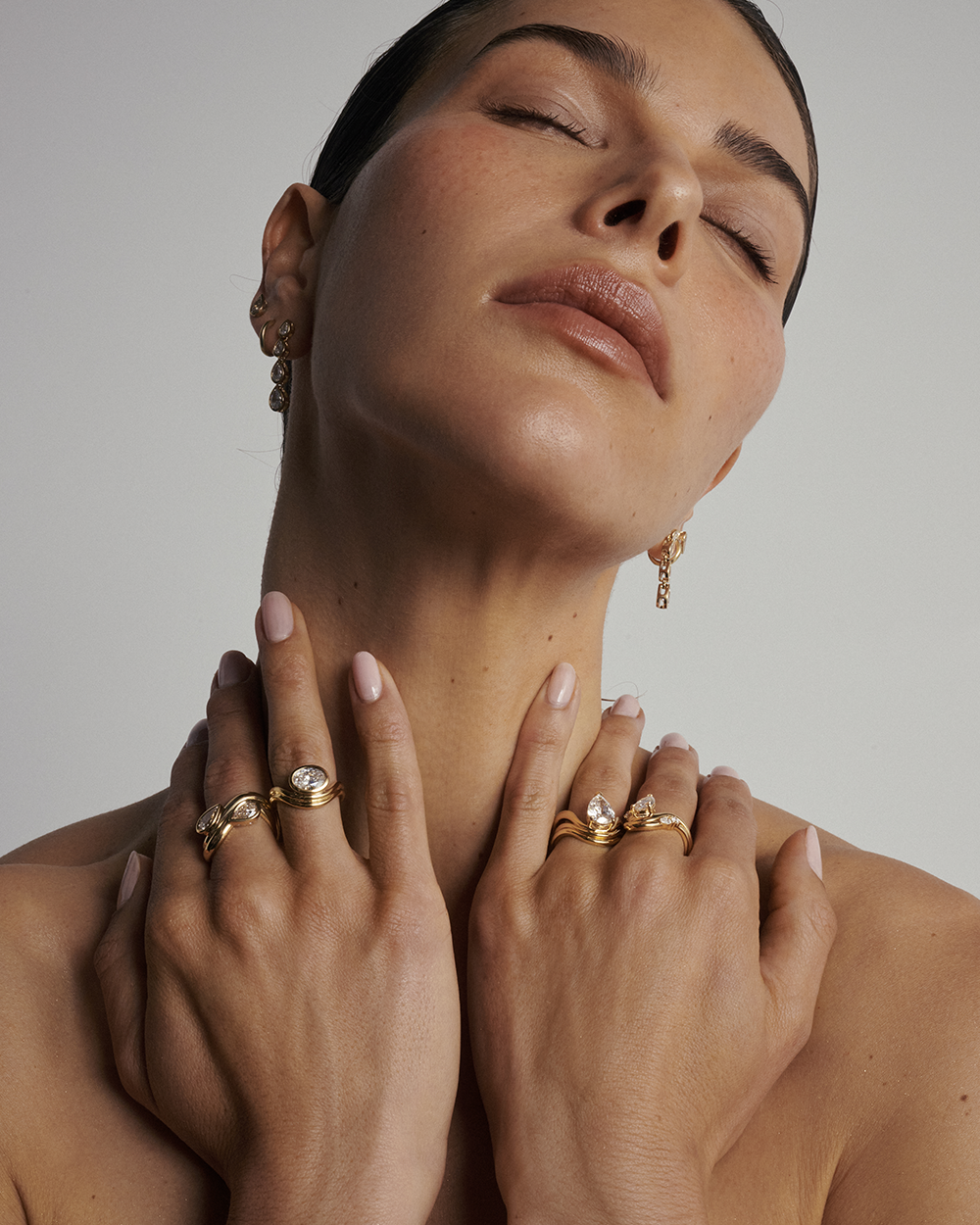 Lumiere Diamond Drop Earrings