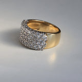 Bold Diamond Band - Two Tone