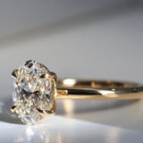 Grace | 2.00ct Oval Diamond Solitaire Engagement Ring (Lab Grown)