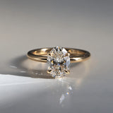 Grace | 2.00ct Oval Diamond Solitaire Engagement Ring (Lab Grown)