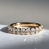 Natalie | Oval Claw Set Diamond Ring (Lab Grown)