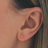 Petite Diamond Earring