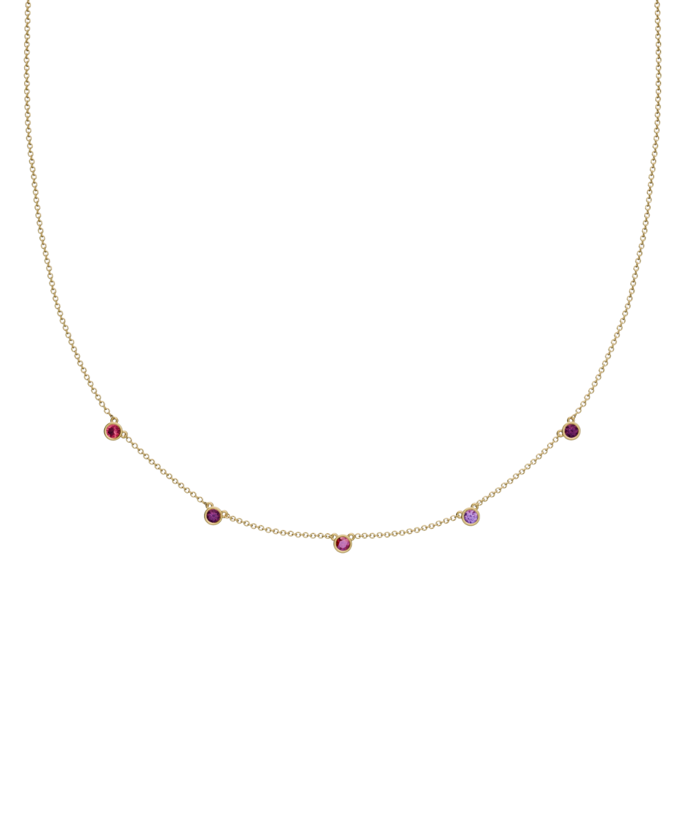 Multi Birthstone Necklace