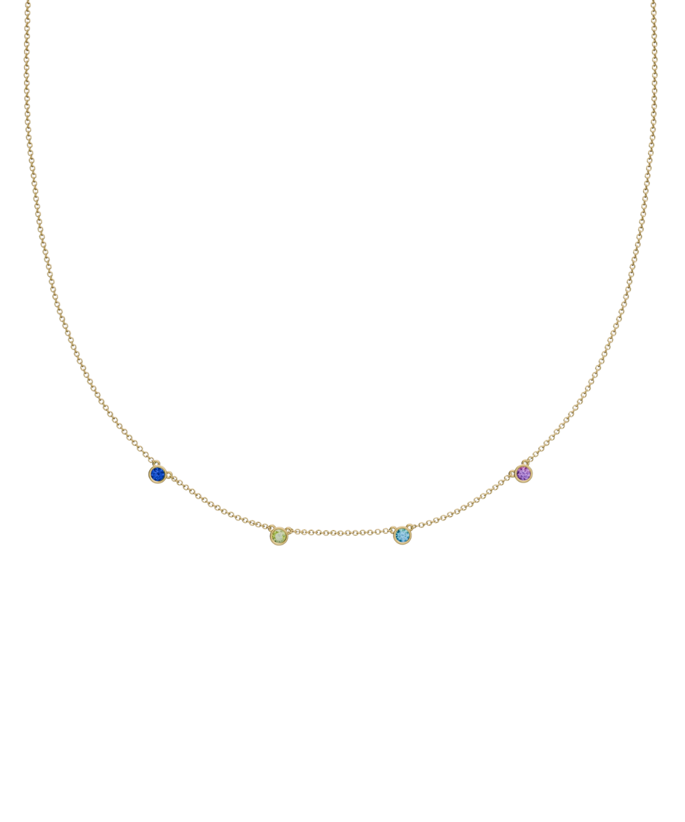 Multi Birthstone Necklace