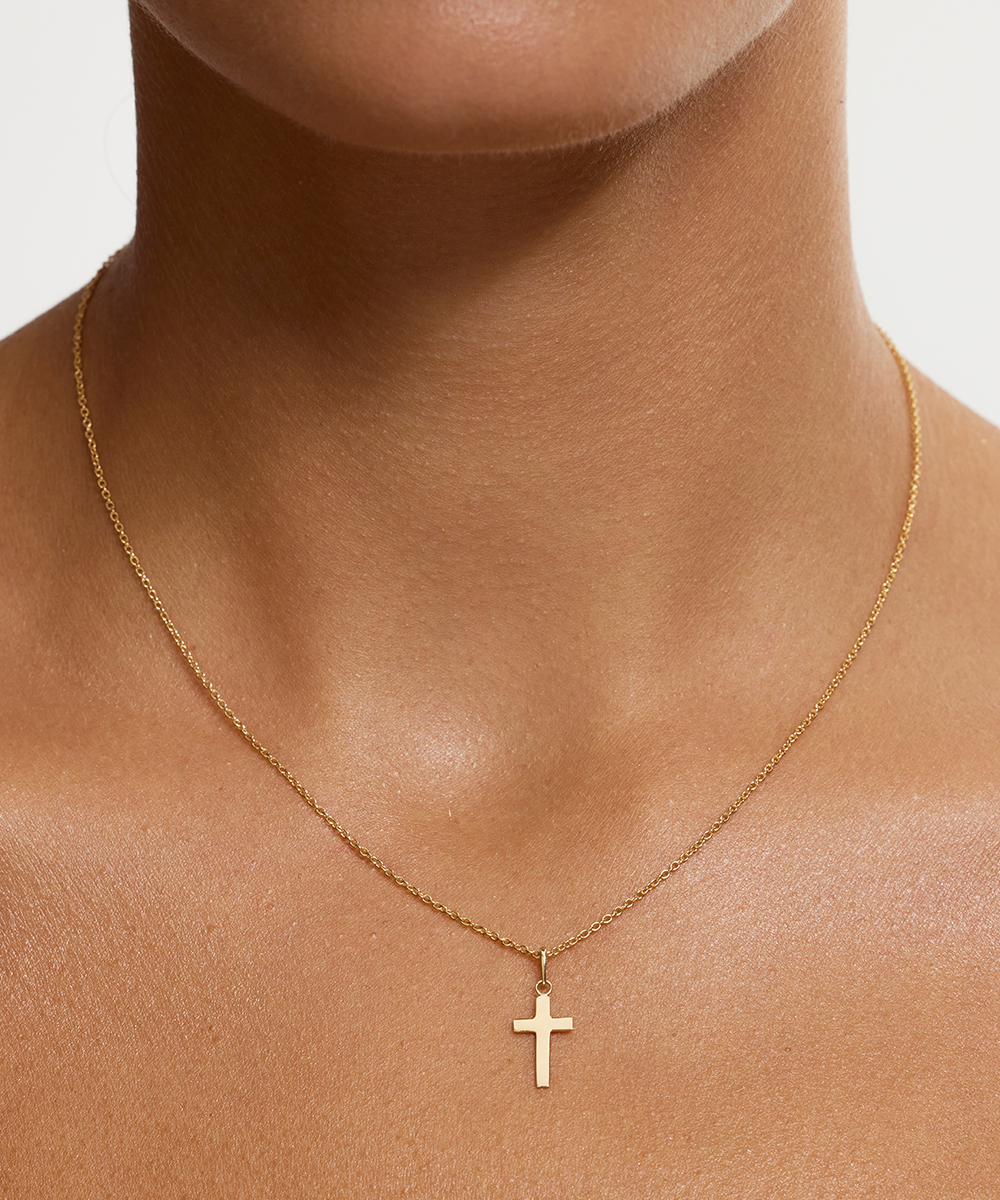 Petite Cross Necklace