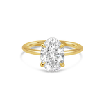 Grace 2.53ct Oval Diamond Solitaire Engagement Ring