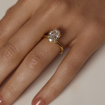 Grace 2.55ct Oval Diamond Solitaire Engagement Ring