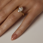 Grace 3.06ct Oval Diamond Solitaire Engagement Ring