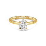 Grace 1.01ct Oval Diamond Solitaire Engagement Ring