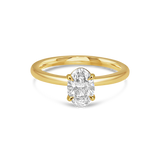 Grace 1.01ct Oval Diamond Solitaire Engagement Ring