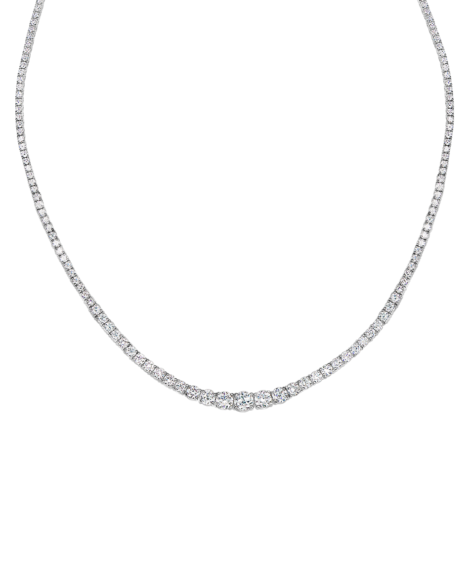 Graduating Tennis Necklace