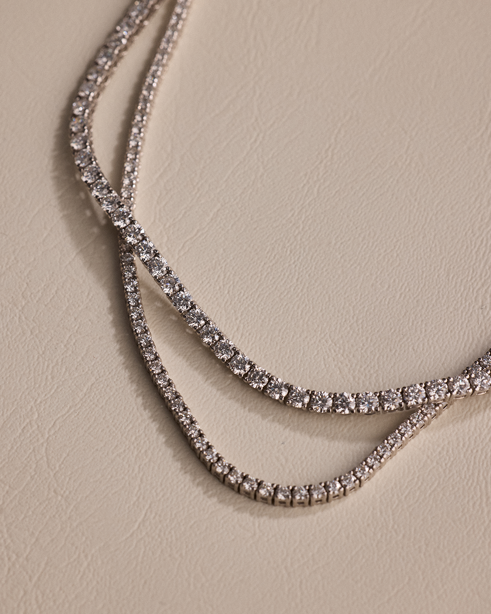 Tennis Necklace - Lab Grown Diamond