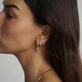 Eve Marquise and Pear Diamond Drop Earrings